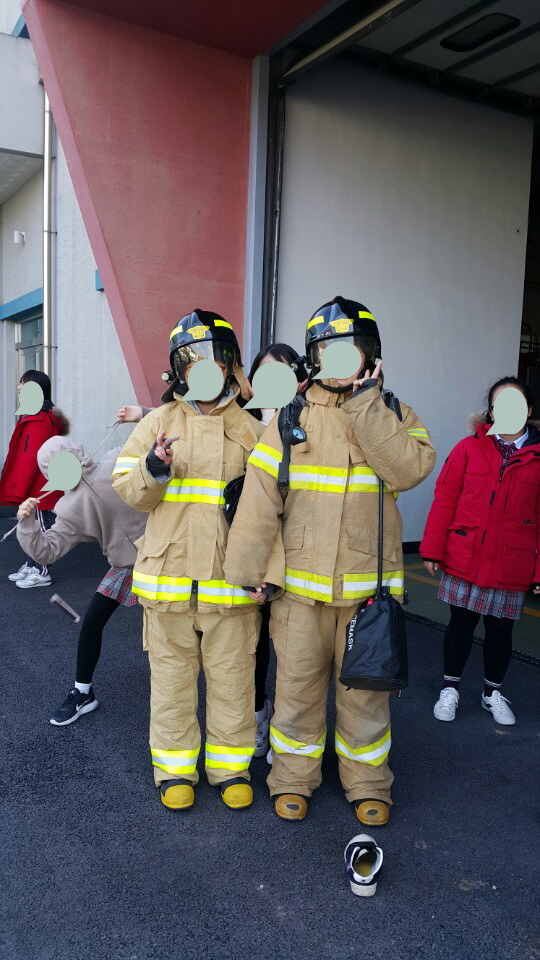 미래소방관 체험 사진